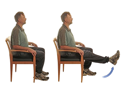 STEP 7: Seated Knee Extensions