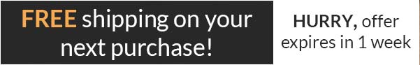 Hurry, offer expires in 1 week