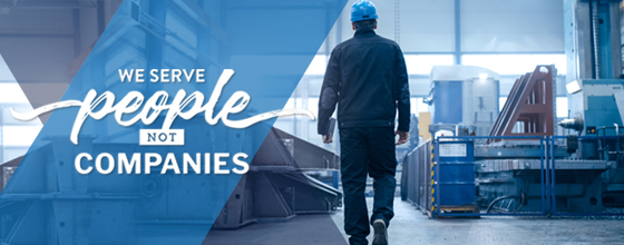 We Serve people not companies